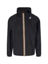 K-way Le Vrai 3.0 Claude Warm Man Jacket Black Size Xxl Polyamide In Black
