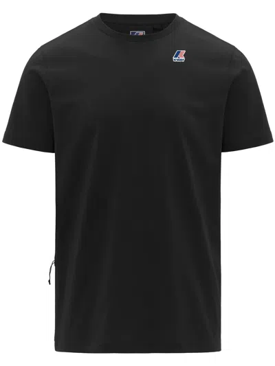 K-way Short-sleeve T-shirt In Black