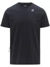 K-way Logo-detail T-shirt In Blue
