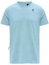K-way Leonide Logo T-shirt In Blue
