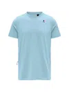 K-way Leonide Logo T-shirt In Blue