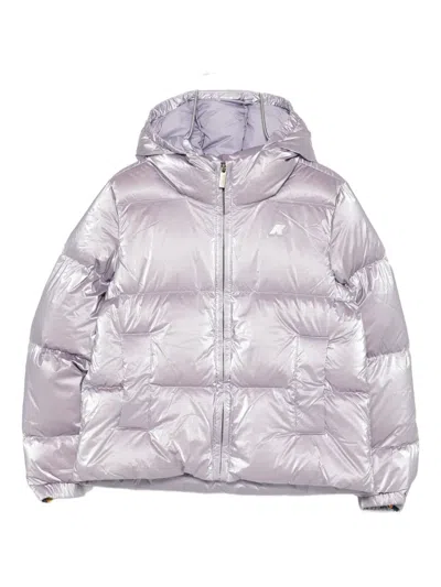 K-way Lethille Jacket In Purple