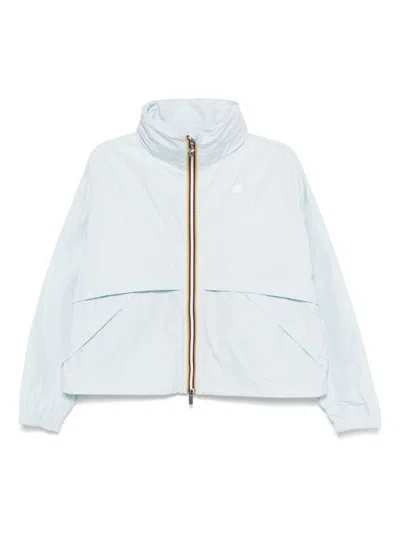 K-WAY LIGHT BLUE 'AUBETTE' JACKET