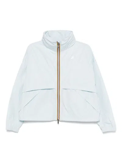 K-WAY K-WAY LIGHT BLUE 'AUBETTE' JACKET