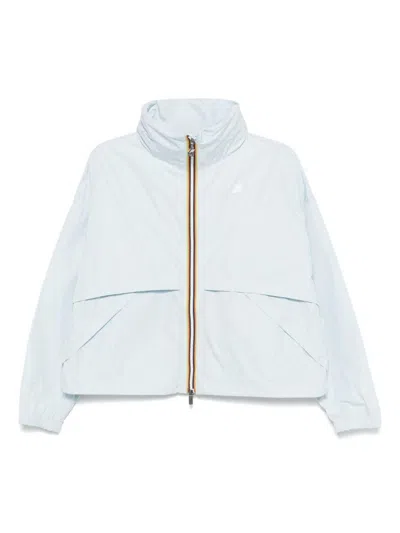K-way Light Blue 'aubette' Jacket