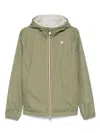 K-way Green 'jake Plus' Jacket With Logo