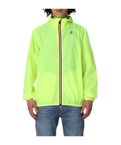 K-way Lightweight Rain Coat In Yellow