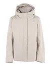 K-way Lil Soft Touch Marmotta Down Jacket In Neutral
