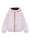 K-way Claude Jacket In Viola/lilla