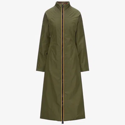 K-way Lilel Tech Eco Fur In Green