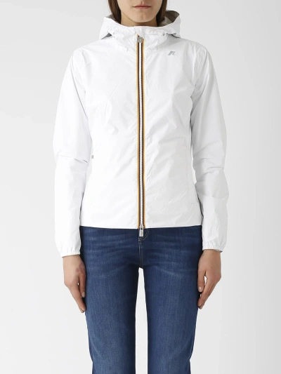 K-way Lily Eco Stretch Thermo Double Jacket In White