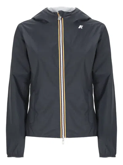 K-way Coats In Blue