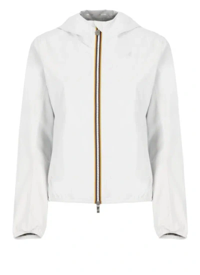 K-way Lily Eco Stretch Thermo Double Jacket In White