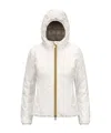K-way Lily Long-sleeved Down Jacket In White