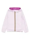 K-way Lily Reversible Jacket In 紫色