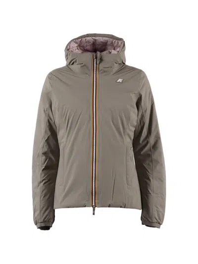 K-way Lily St Thermo Reversible Down Jacket In Multi