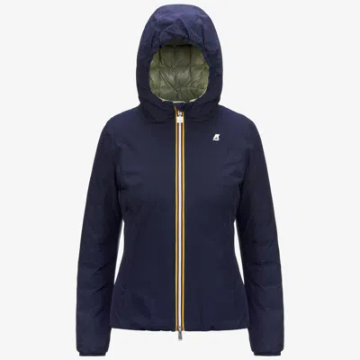 K-way Lily St Thermo Reversible In Blue