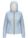 K-way Lily St Warm Double Clothing In Blue
