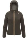 K-way Lily St Warm Double Clothing In Green