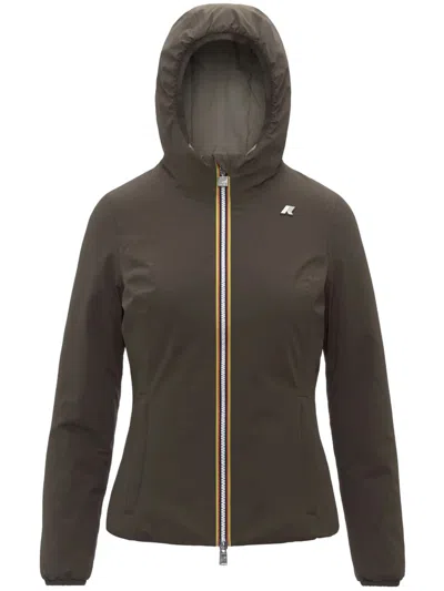 K-way Lily St Warm Double Clothing In Green