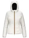 K-way Lily Long-sleeved Down Jacket In White