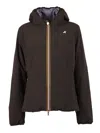 K-way Lily St Warm Double Down Jacket In Black