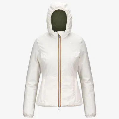 K-way Lily St Warm Reversible In White