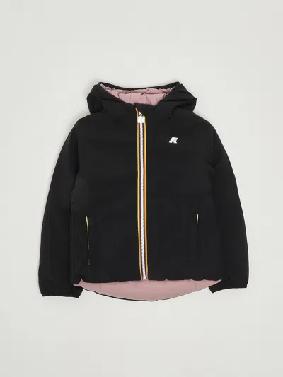 K-way Kids' Lily Warm Double Jacket In Multi