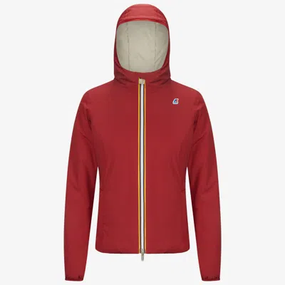 K-way Lily Warm Reversible In Red
