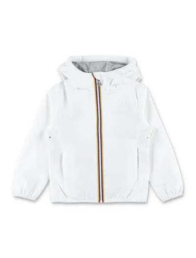 K-way Lily Waterproof Jacket For Kids In White