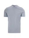 K-way Light Blue Solid Shirt Collar Polo In Blue
