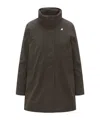 K-way Logo Casual Jacket In Black