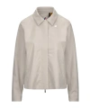 K-way Logo Casual Jacket In Neutral