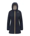 K-way Denise St Warm Double Clothing In Blue