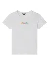 K-way White Emel T-shirt With Logo In White