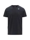 K-way Logo-detail T-shirt In Blue