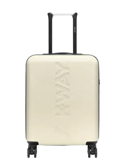 K-way Logo-embossed Suitcase