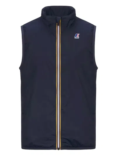 K-WAY LOGO-EMBROIDERED GILET