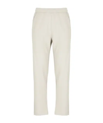 K-WAY K-WAY LOGO-EMBROIDERED TAPERED LEG TRACK PANTS