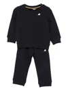 K-way Logo-embroidered Tracksuit (set Of Two) In Blue