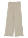 K-way Logo-embroidered Trousers In Green