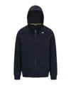 K-way Anthony Heavy Fleece In Blue