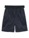 K-way Logo-patch Bermuda Shorts In Blue