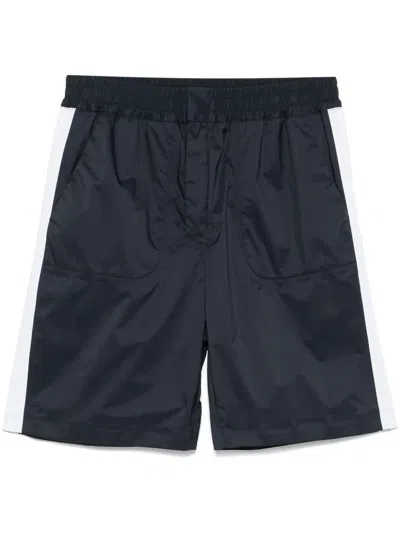 K-WAY LOGO-PATCH BERMUDA SHORTS
