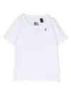 K-way Logo-patch Cotton T-shirt In White