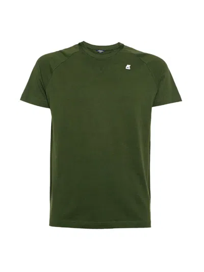 K-way T-shirt  Men Color Black 1 In Green