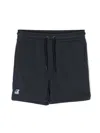 K-way Logo-patch Drawstring Shorts In Blue