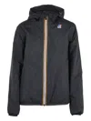 K-way Le Vrai 4.0 Claude Warm Water Repellent Jacket In Blue