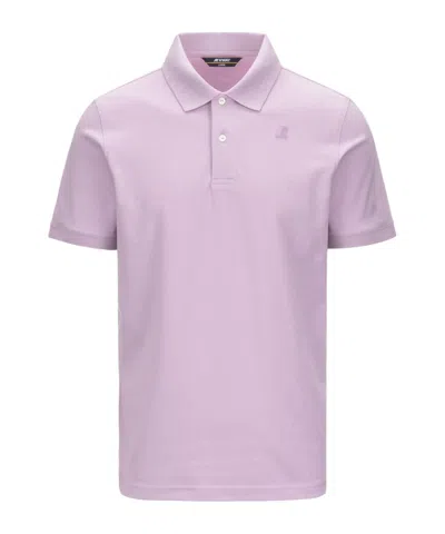 K-WAY LOGO PATCH POLO SHIRT