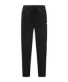 K-way Logo Patch Sweatpants In Black